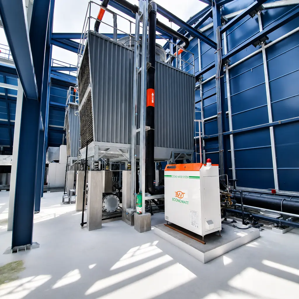ความแตกต่างระหว่าง chiller และ cooling tower
