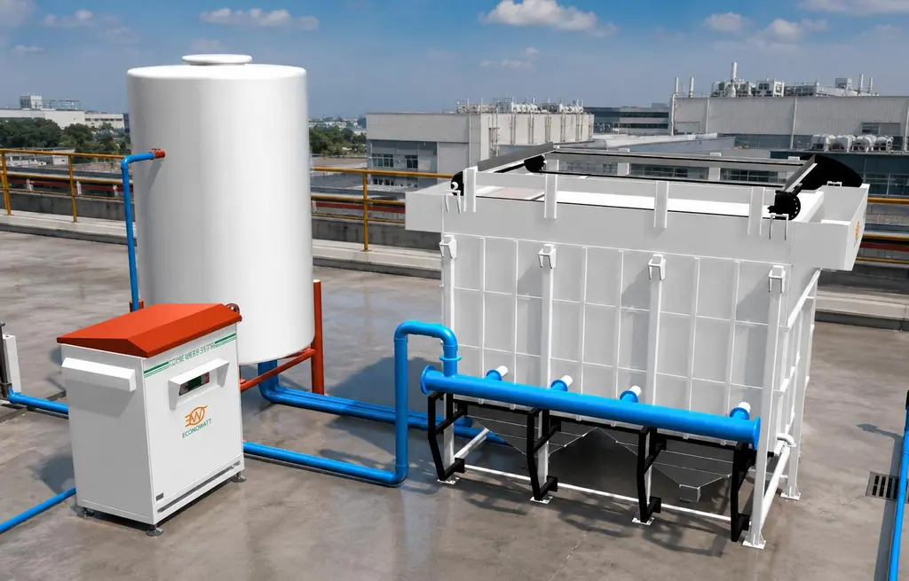 การรีไซเคิลน้ำเสียจากโครงการของ econowatt
