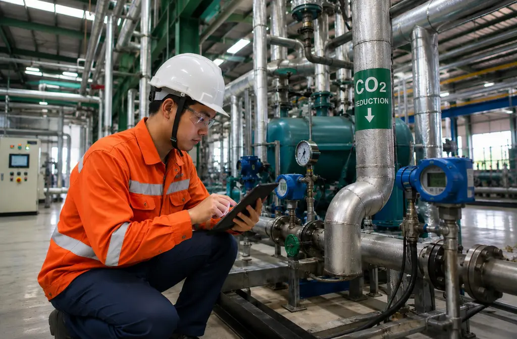 โซลูชัน carbon reduction สำหรับโรงงาน
