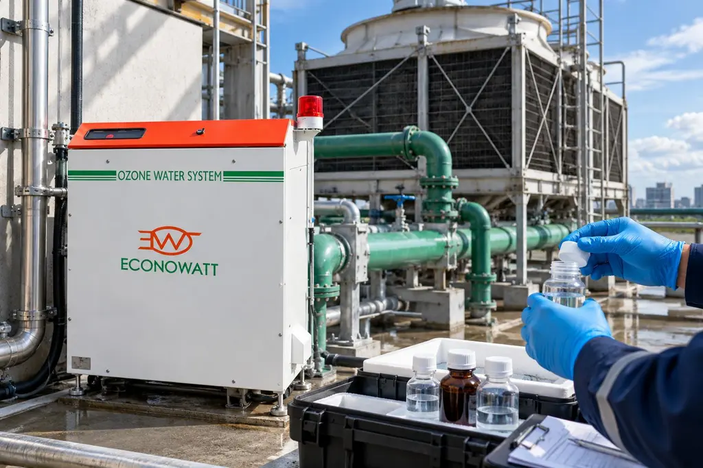 ผลตรวจ legionella ใน cooling tower